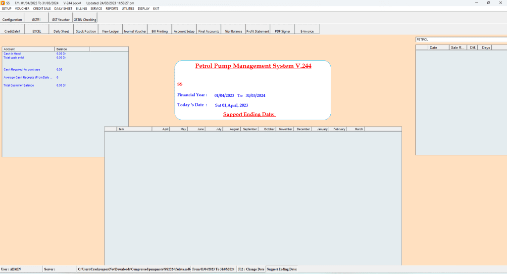 Pumpmate petrol pump software