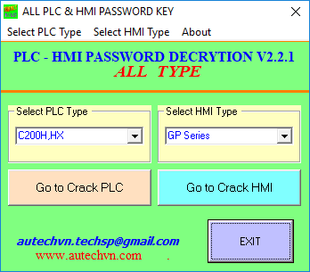 Crack password hmi proface za