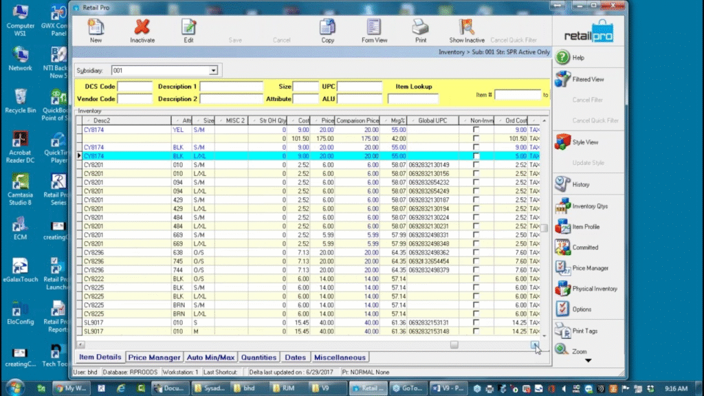 Retail Pro 9 License Lifetime Retail Pro 9 License Lifetime