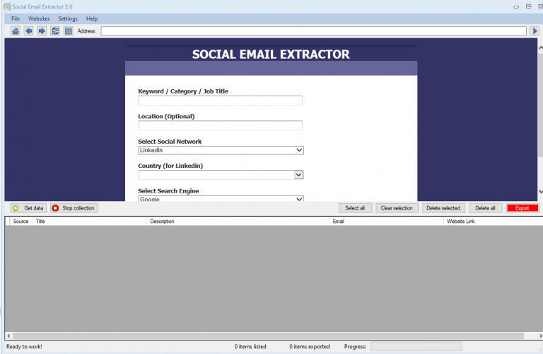 valid email extractor