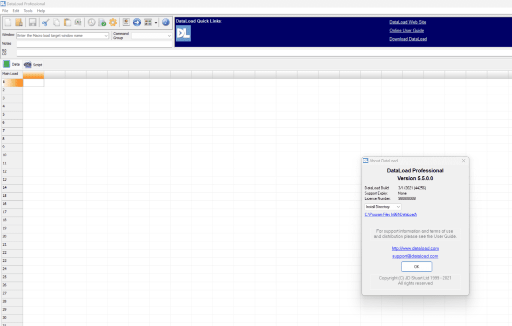 dataload professional 5.5 crack dataload professional 5.5 crack